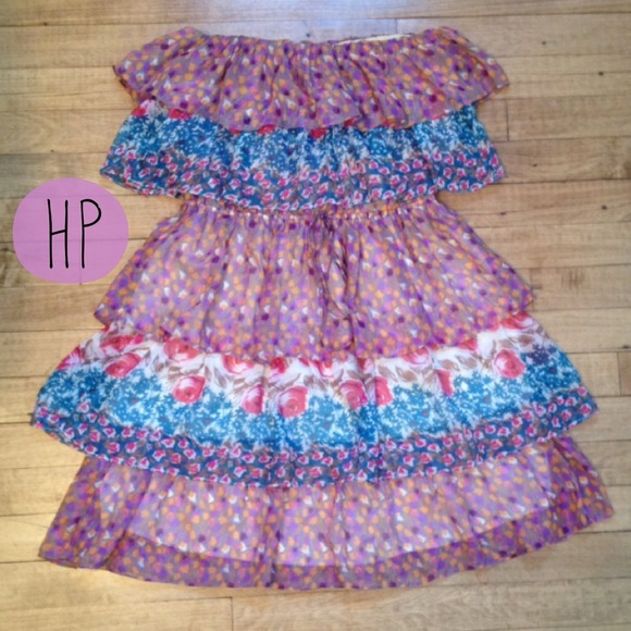 🎉HOST PICK🎉 Tiered Patterned Dress - Picture 2 of 2