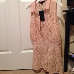 Lace Romper w/lining