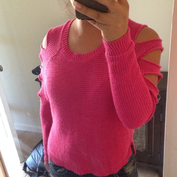 Hot pink light sweater - Picture 2 of 4