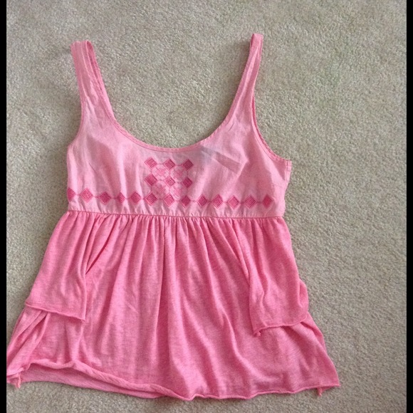 Pink summer top