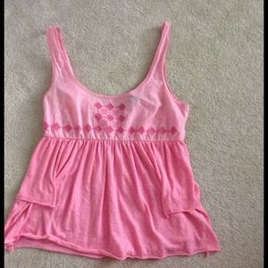 Pink summer top