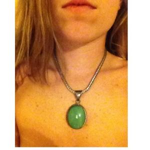 SOLD ON VINTED Vintage stone necklace
