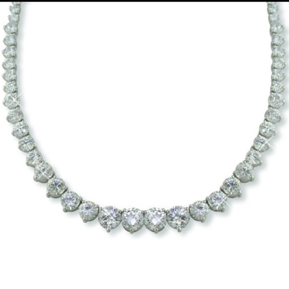 CZ TENNIS NECKLACE