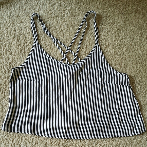 ***sold***Stripe crop top