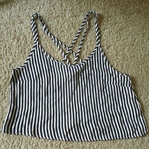 ***sold***Stripe crop top