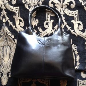 Large black purse