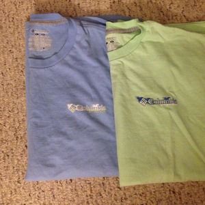 Columbia t shirts