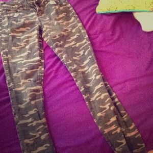 Camo Skinny Jeans