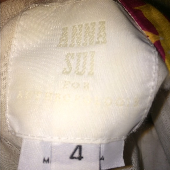 Anna Sui for Anthropologie Top - Picture 2 of 4