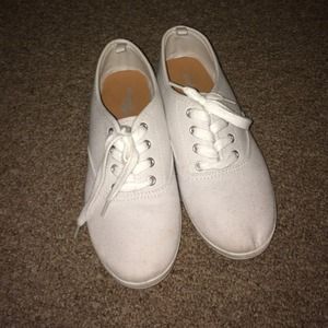 White sneakers