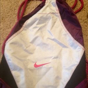 Purple grey & pink Nike backpack