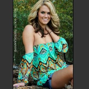 Cute off shoulder blouse