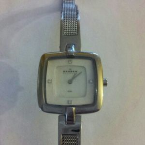 skagen diamond watch