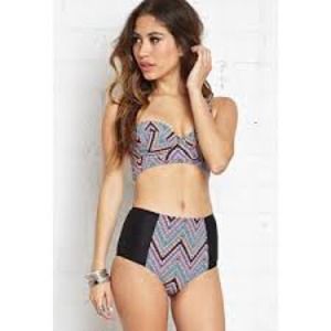 High-Waisted Swim Bottom