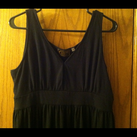 Black cotton Dress/Cover-up