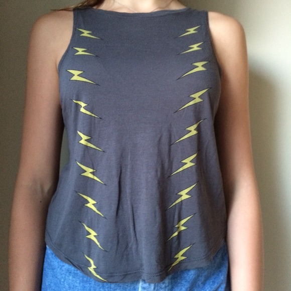 🚫SOLD🚫Lightning Bolt tank top