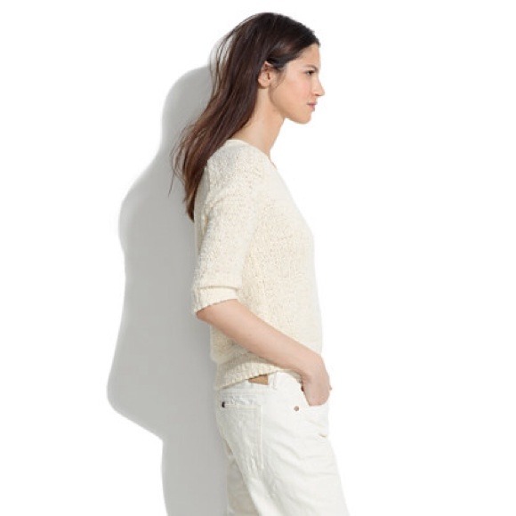 SOLD! ❤️ madewell // cloudpuff sweater • ivory - Picture 2 of 3