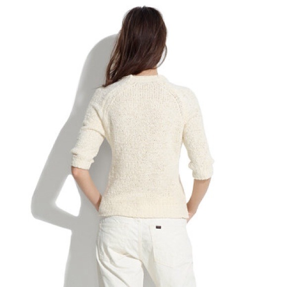 SOLD! ❤️ madewell // cloudpuff sweater • ivory - Picture 3 of 3