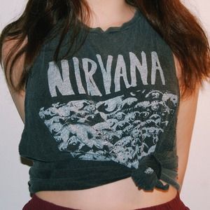 Brandy Melville nirvana tank