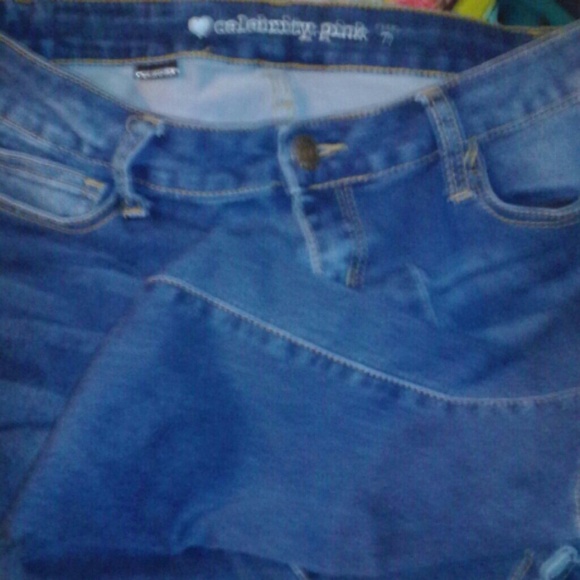 Celebrity Pink blue skinny jeans