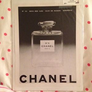 Vintage Chanel No. 5 Print Ad from 1950s