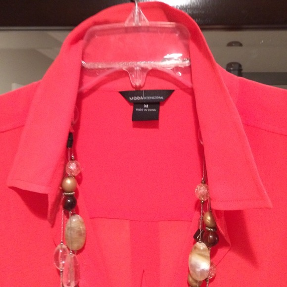 VS Sheer button down - Picture 2 of 3