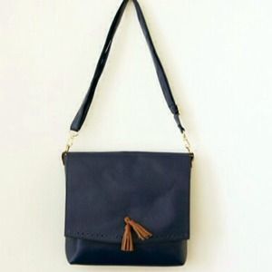 Navy purse