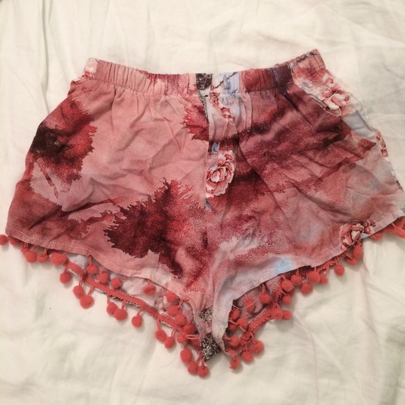 Printed PomPom short from Australia