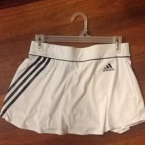 White Adidas Tennis skirt