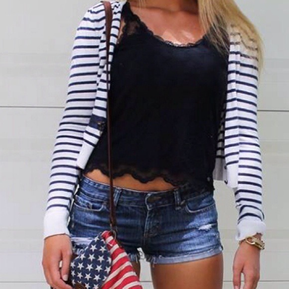 Striped Cardigan - Picture 2 of 2