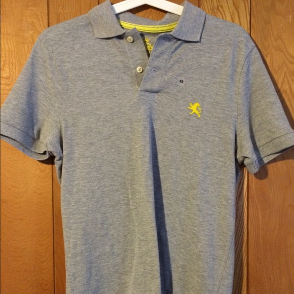 Express men's size xs grey polo never worn