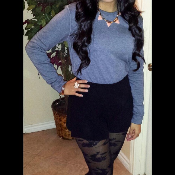 Black shorts from forever 21