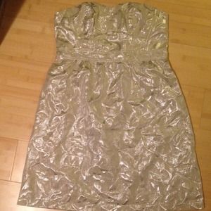 Champagne American Eagle dress