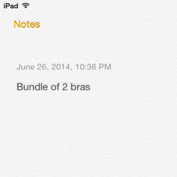 Bundle of 2 bras