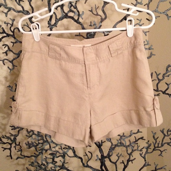 London Jean linen "chino" shorts by: VS