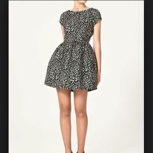 Zara leopard dress