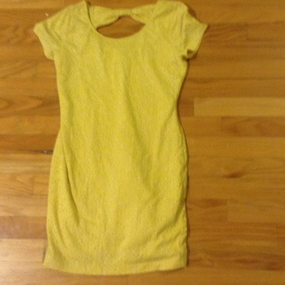 Yellow sun flower dress