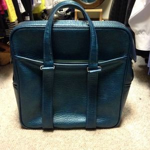 Vintage Samsonite teal bag