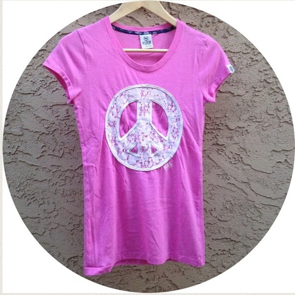 Victoria's Secret PINK Peace Tee Shirt - Picture 4 of 4