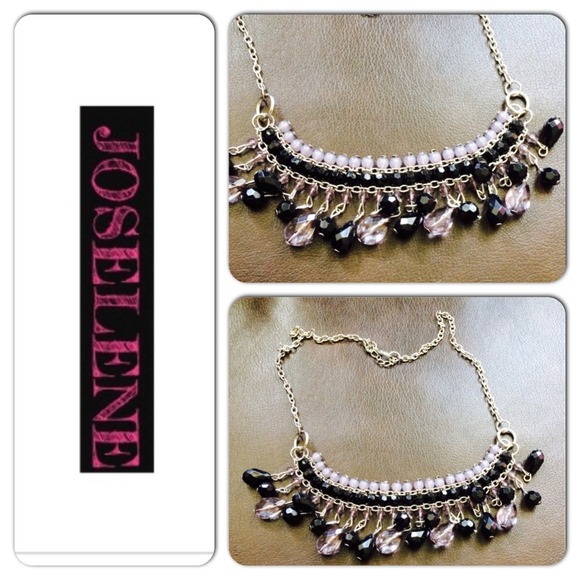 Beautiful Black and Silver Necklace
