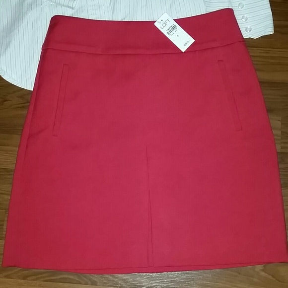 Loft a line red mini