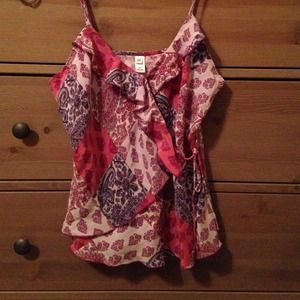 Gap spaghetti strap blouse