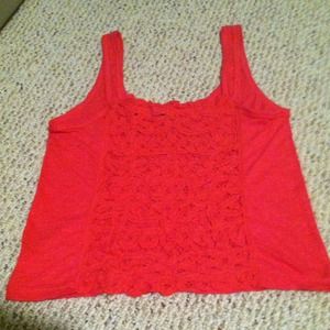 AE Lace-back tank!
