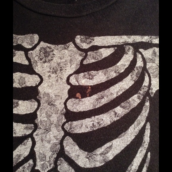 Brandy Melville Tops - Skeleton Muscle Tee Brandy Melville Tops - Skeleton Muscle Tee
