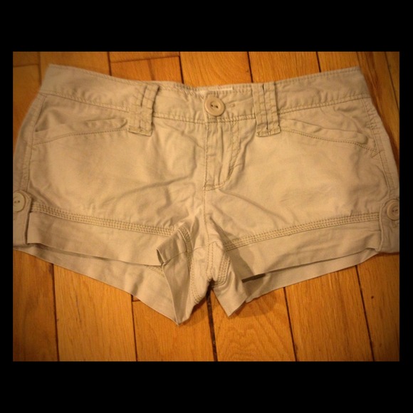 Tan Aeropostale shorts