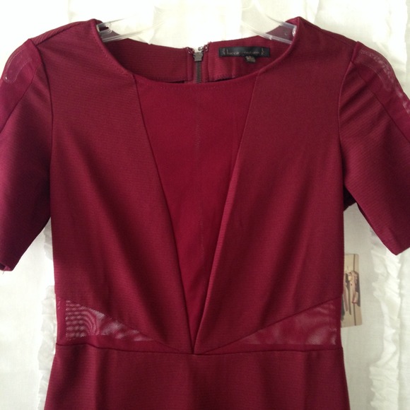 DRESS WITH SHEER CUTOUTS - Picture 3 of 4