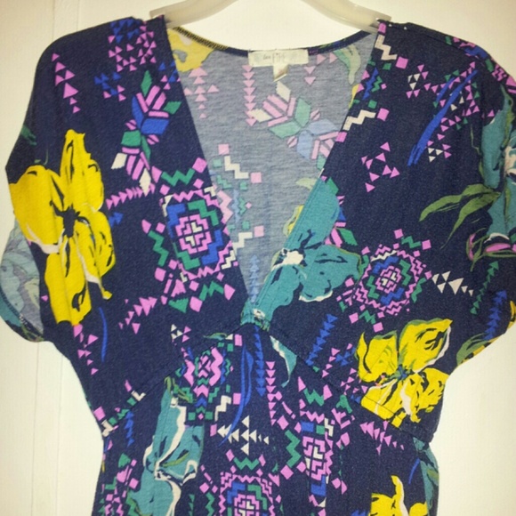 Floral Kimono Dress - Picture 2 of 2