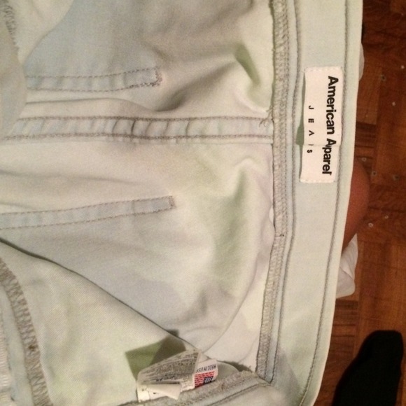 American apparel easy jeans light wash