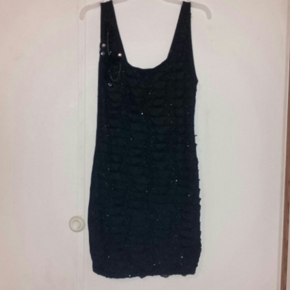 2 Day sale ONLY Sexy Black Party Dress - Picture 1 of 4