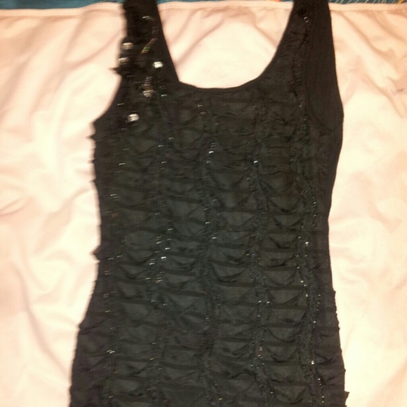 2 Day sale ONLY Sexy Black Party Dress - Picture 2 of 4